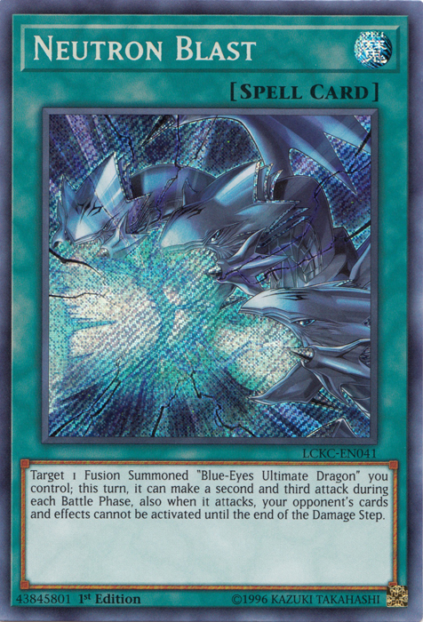 Neutron Blast [LCKC-EN041] Secret Rare Yu-Gi-Oh!
