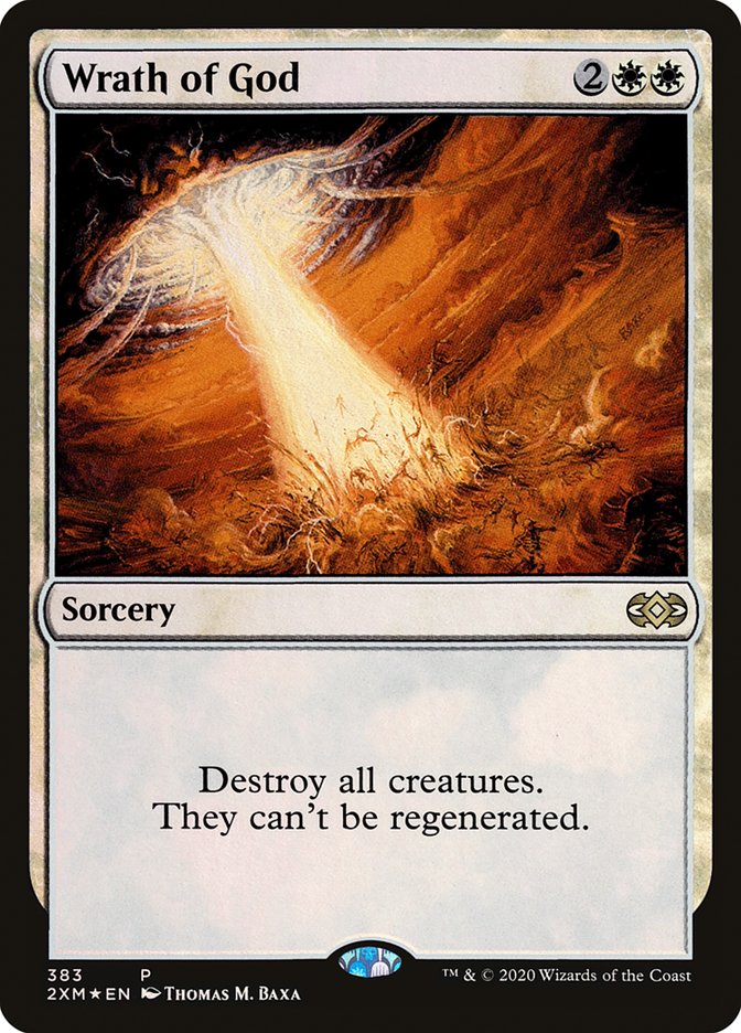 Wrath of God (383) [Double Masters] Magic: The Gathering