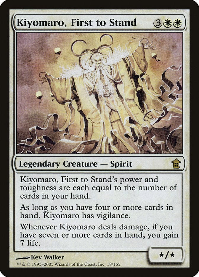 Kiyomaro, First to Stand [Saviors of Kamigawa] Magic: The Gathering