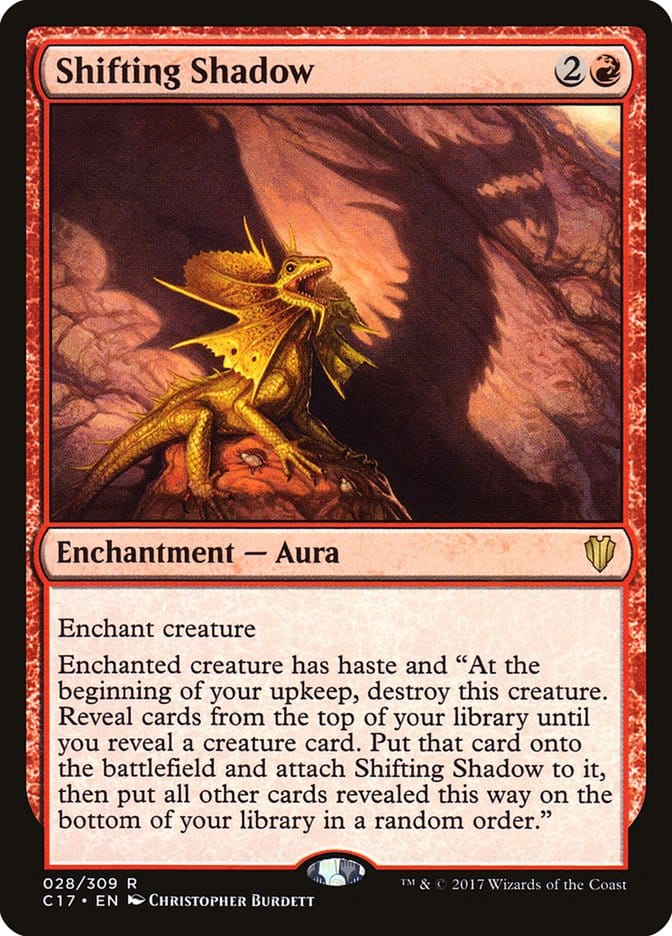Shifting Shadow [Commander 2017] Magic: The Gathering