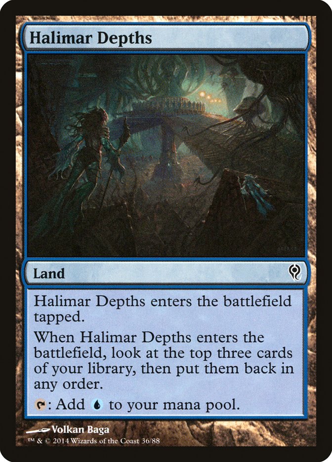 Halimar Depths [Duel Decks: Jace vs. Vraska] Magic: The Gathering