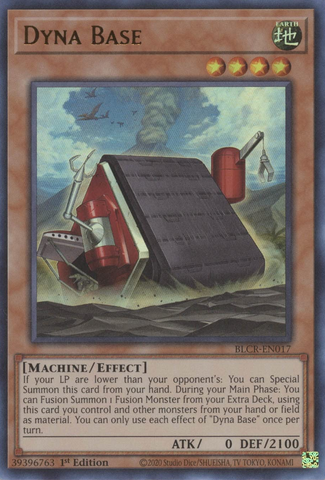 Dyna Base [BLCR-EN017] Ultra Rare - Yugioh Cards For Your TCG Needs!