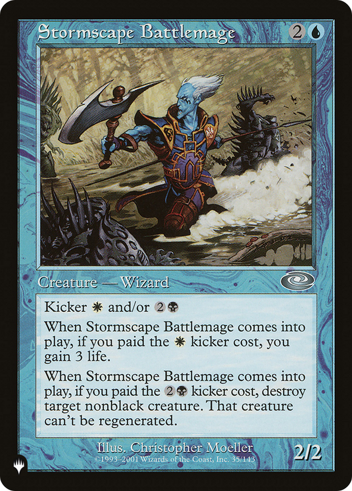 Stormscape Battlemage [The List] Magic: The Gathering
