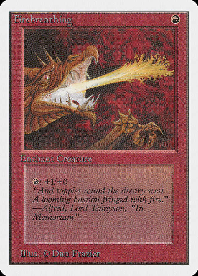 Firebreathing [Unlimited Edition] Magic: The Gathering