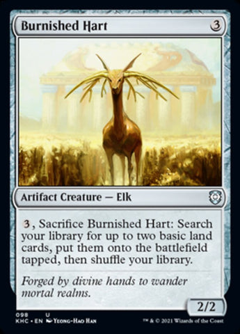 Burnished Hart [Kaldheim Commander] Magic: The Gathering