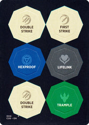 Punch Card Token (003 // 004) - Thick Stock [Commander 2020 Tokens] Magic: The Gathering