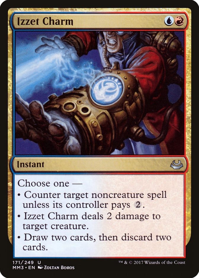 Izzet Charm [Modern Masters 2017] Magic: The Gathering