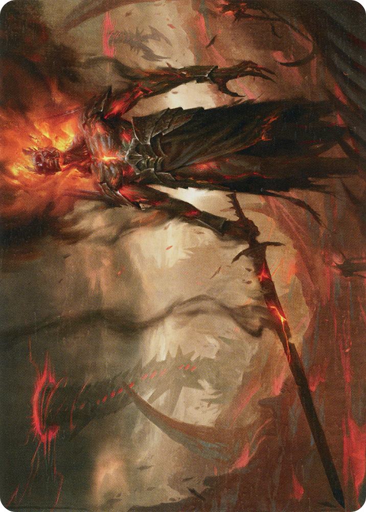 Ashen Reaper Art Card [March of the Machine Art Series] Magic: The Gathering