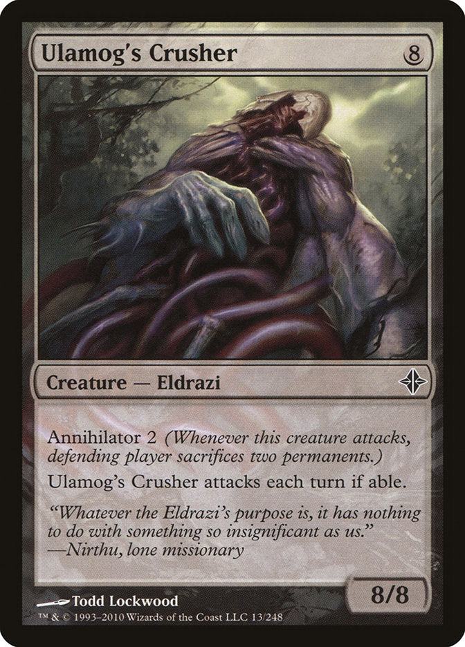 Ulamog's Crusher [Rise of the Eldrazi] Magic: The Gathering