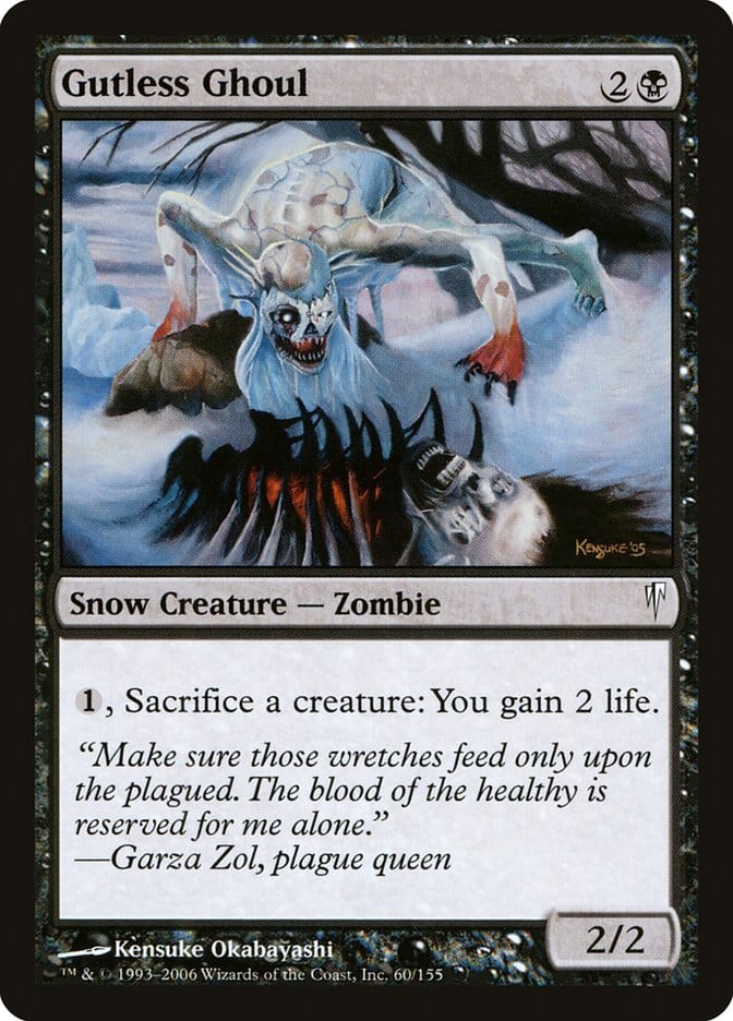 Gutless Ghoul [Coldsnap] Magic: The Gathering