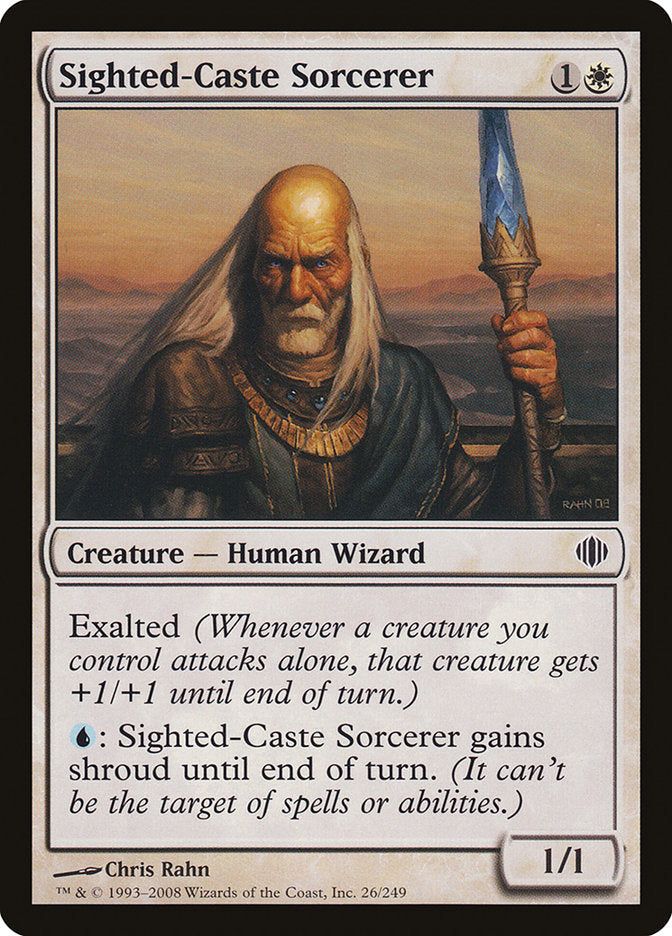 Sighted-Caste Sorcerer [Shards of Alara] Magic: The Gathering