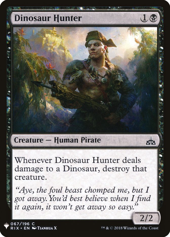 Dinosaur Hunter [Mystery Booster] Magic: The Gathering