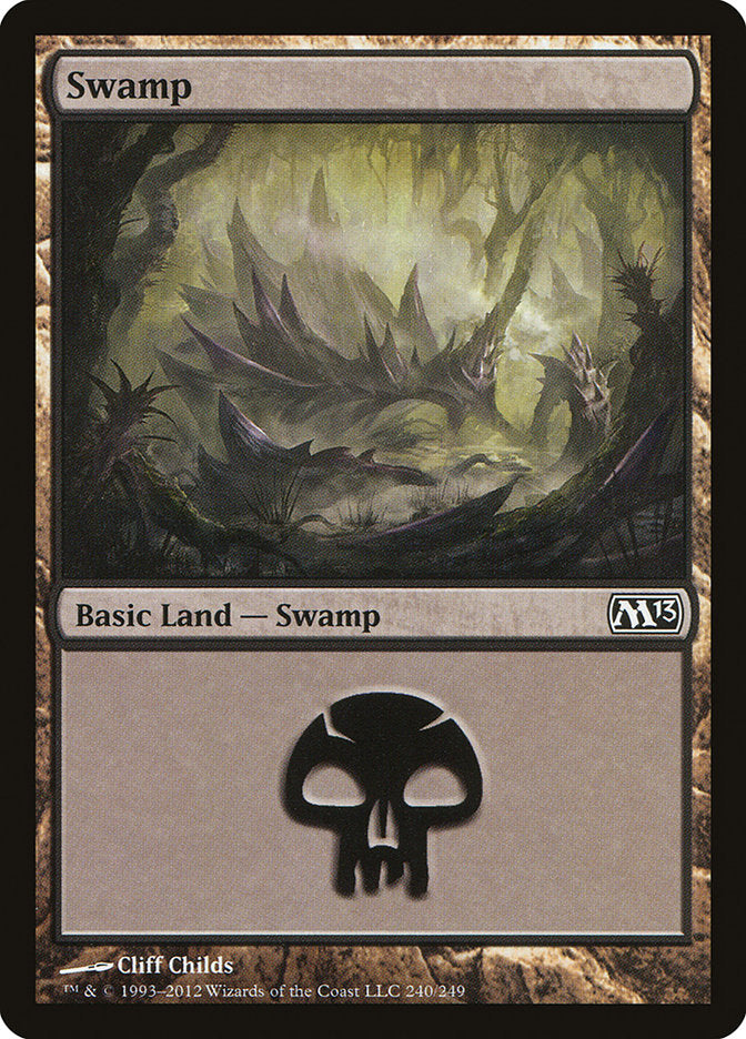 Swamp (240) [Magic 2013] Magic: The Gathering