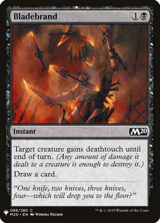 Bladebrand [Mystery Booster] Magic: The Gathering