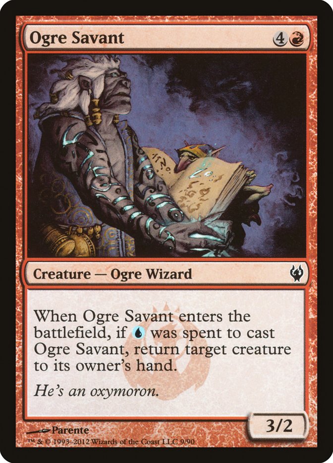 Ogre Savant [Duel Decks: Izzet vs. Golgari] Magic: The Gathering