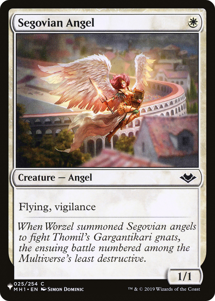 Segovian Angel [The List] Magic: The Gathering