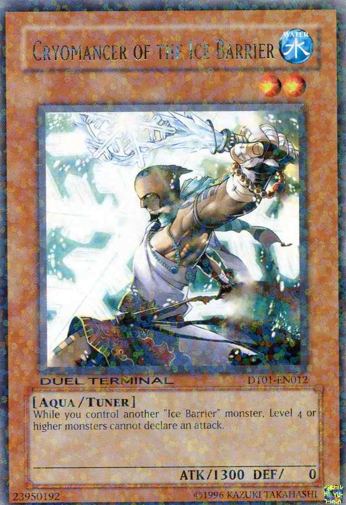 Cryomancer of the Ice Barrier [DT01-EN012] Rare Yu-Gi-Oh!