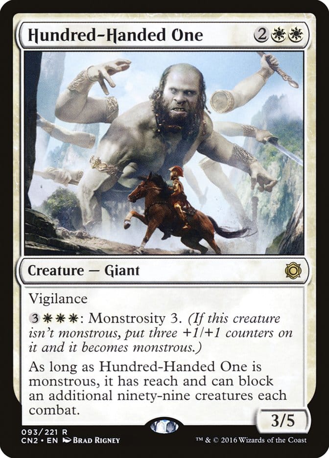 Hundred-Handed One [Conspiracy: Take the Crown] Magic: The Gathering