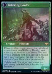 Howlpack Piper // Wildsong Howler [Innistrad: Crimson Vow Prerelease Promos] Magic: The Gathering