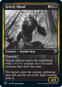 Grizzly Ghoul [Innistrad: Double Feature] Magic: The Gathering
