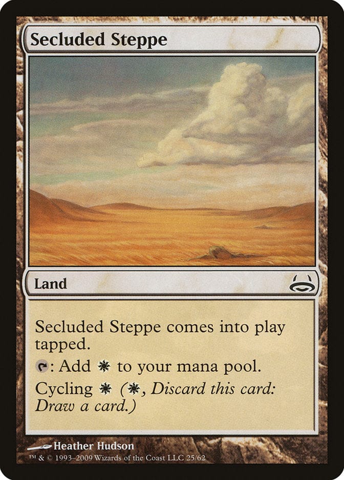 Secluded Steppe [Duel Decks: Divine vs. Demonic] Magic: The Gathering