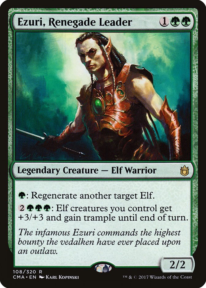 Ezuri, Renegade Leader [Commander Anthology] Magic: The Gathering
