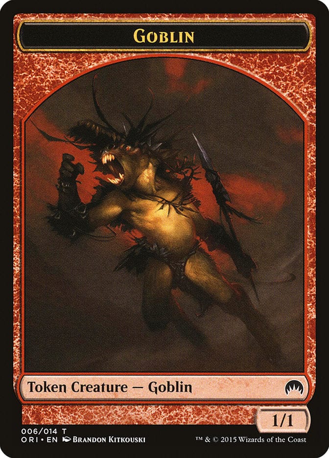 Goblin Token [Magic Origins Tokens] Magic: The Gathering