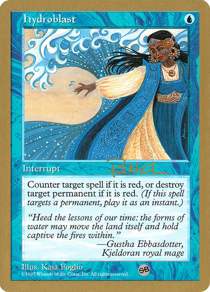 Hydroblast (Paul McCabe) (SB) [World Championship Decks 1997] Magic: The Gathering