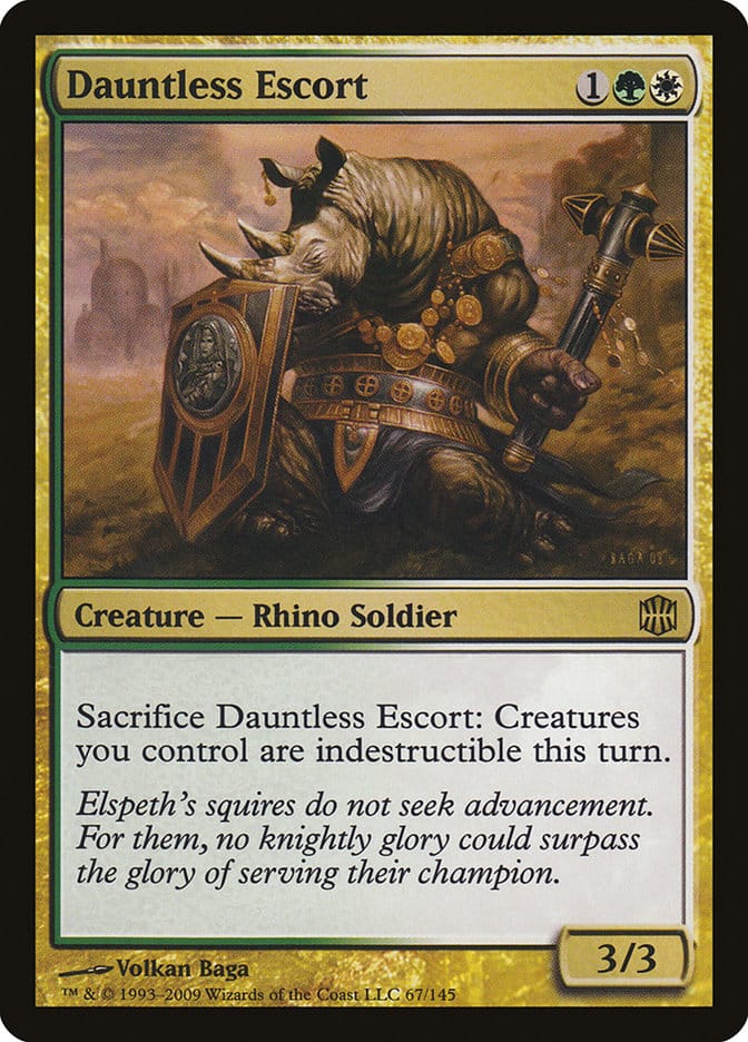 Dauntless Escort [Alara Reborn] Magic: The Gathering
