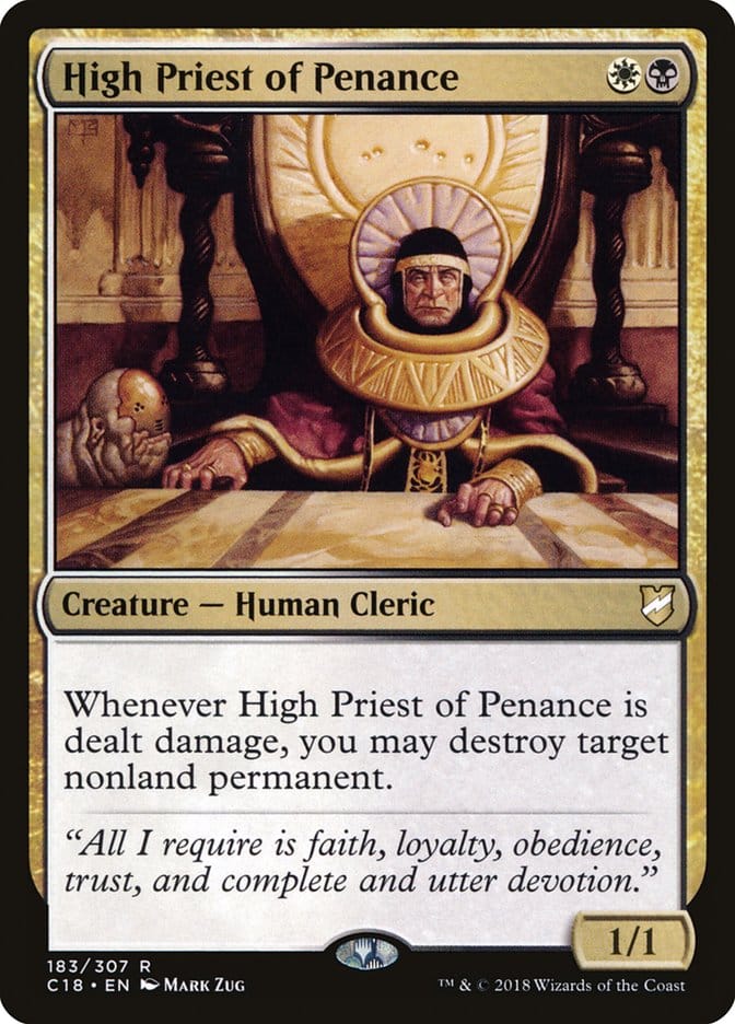 High Priest of Penance [Commander 2018] Magic: The Gathering