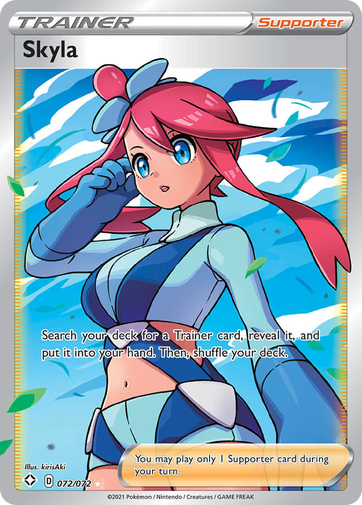 Skyla (072/072) [Sword & Shield: Shining Fates] Pokémon