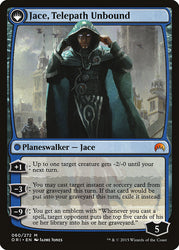 Jace, Vryn's Prodigy // Jace, Telepath Unbound [Magic Origins] Magic: The Gathering