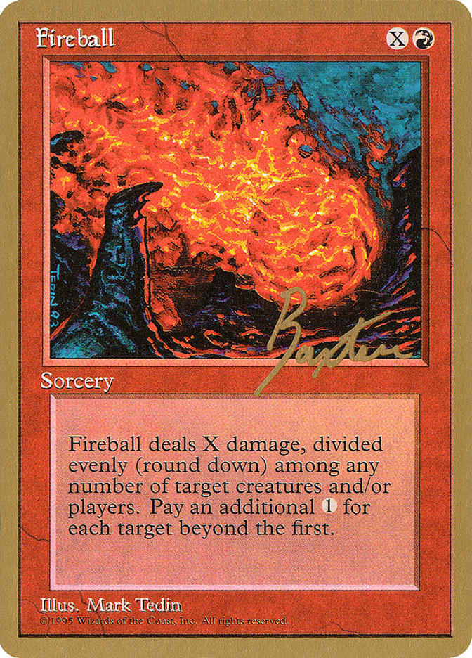 Fireball (George Baxter) [Pro Tour Collector Set] Magic: The Gathering