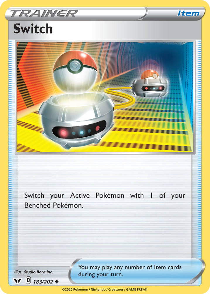 Switch (183/202) [Sword & Shield: Base Set] Pokémon