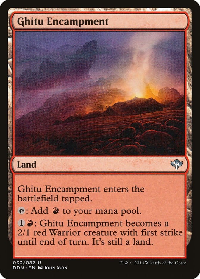 Ghitu Encampment [Duel Decks: Speed vs. Cunning] Magic: The Gathering