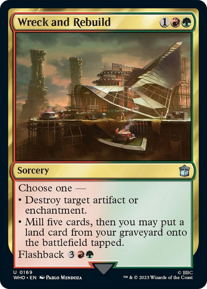 Wreck and Rebuild [Doctor Who] Magic: The Gathering