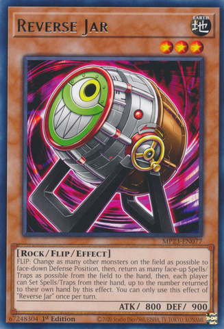 Reverse Jar [MP23-EN077] Common - Yugioh Cards For Your TCG Needs!