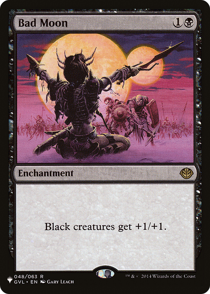 Bad Moon (DD3) [The List] Magic: The Gathering