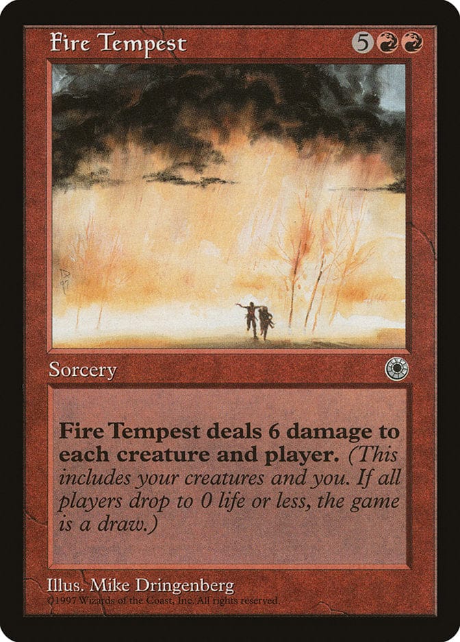 Fire Tempest [Portal] Magic: The Gathering