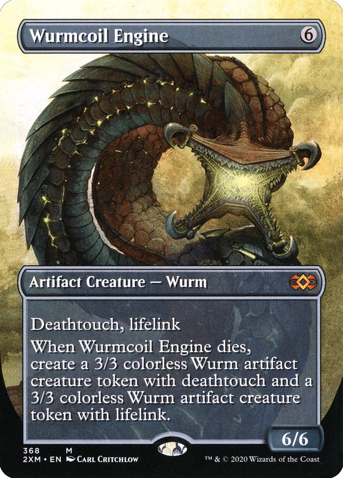Wurmcoil Engine (Toppers) [Double Masters] Magic: The Gathering