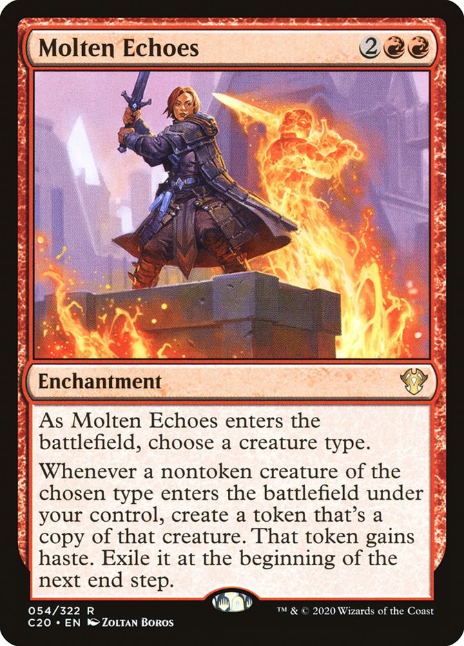 Molten Echoes [Commander 2020] Magic: The Gathering
