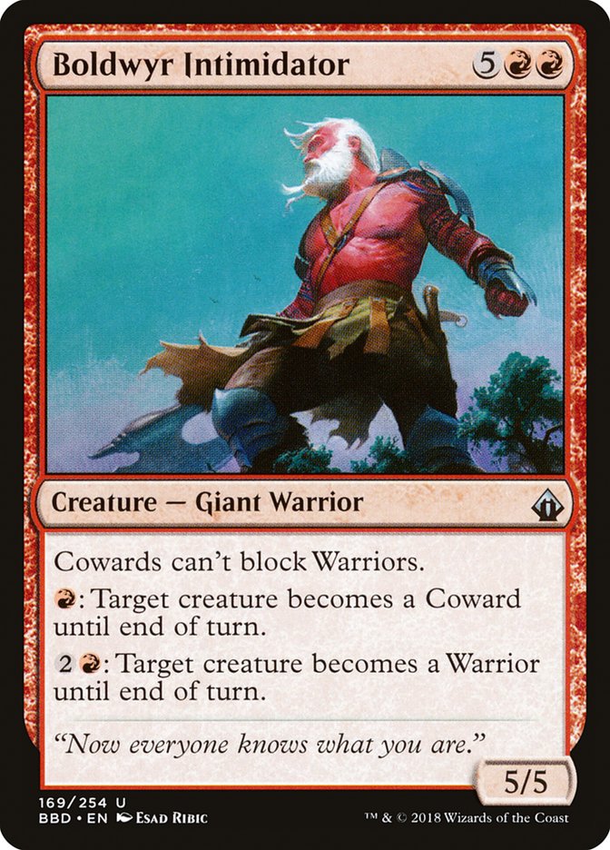 Boldwyr Intimidator [Battlebond] Magic: The Gathering