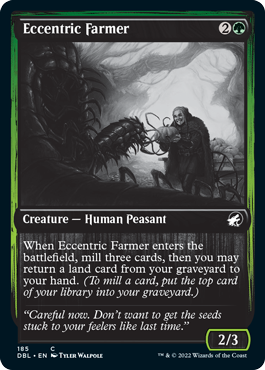 Eccentric Farmer [Innistrad: Double Feature] Magic: The Gathering