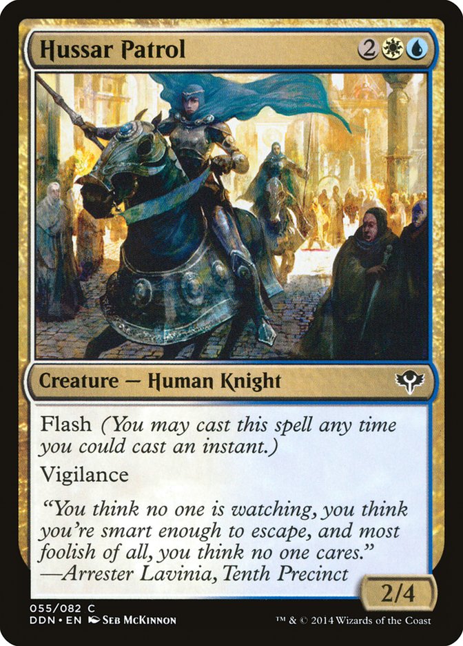 Hussar Patrol [Duel Decks: Speed vs. Cunning] Magic: The Gathering