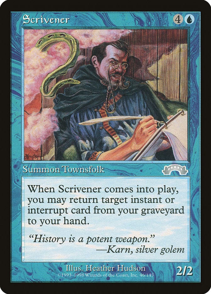 Scrivener [Exodus] Magic: The Gathering