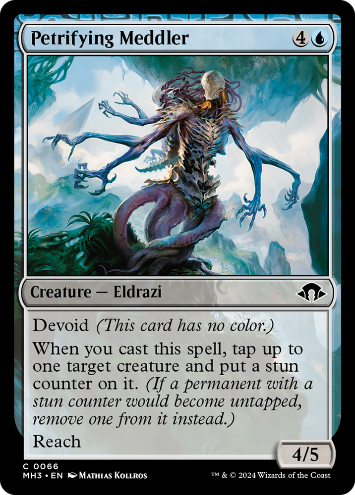 Petrifying Meddler [Modern Horizons 3] Magic: The Gathering