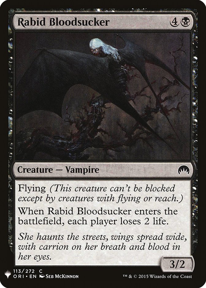 Rabid Bloodsucker [Mystery Booster] Magic: The Gathering
