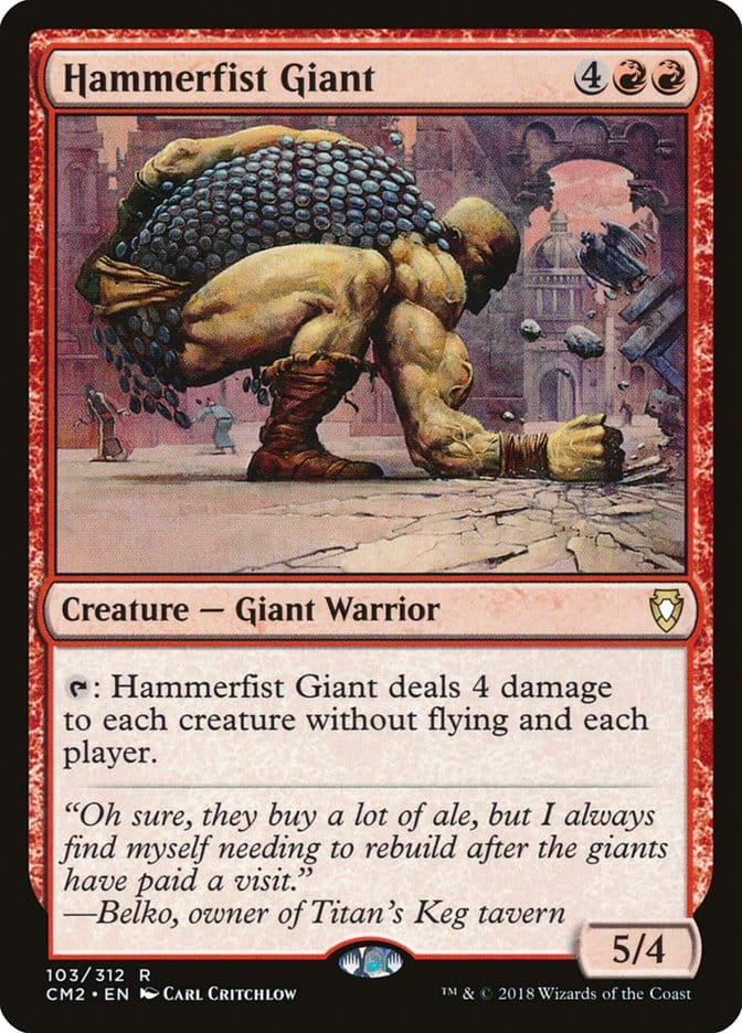 Hammerfist Giant [Commander Anthology Volume II] Magic: The Gathering