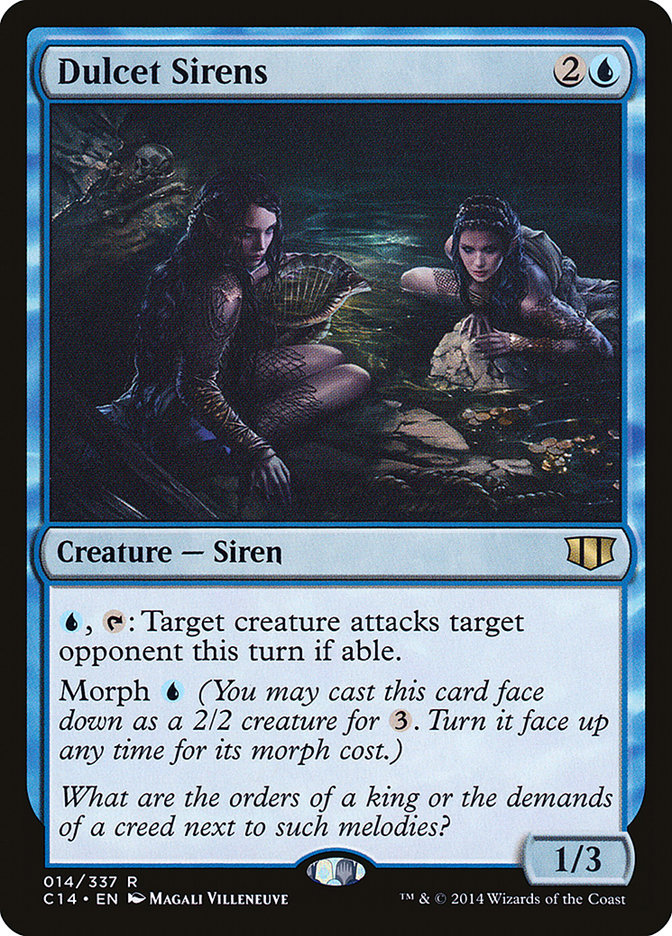 Dulcet Sirens [Commander 2014] Magic: The Gathering