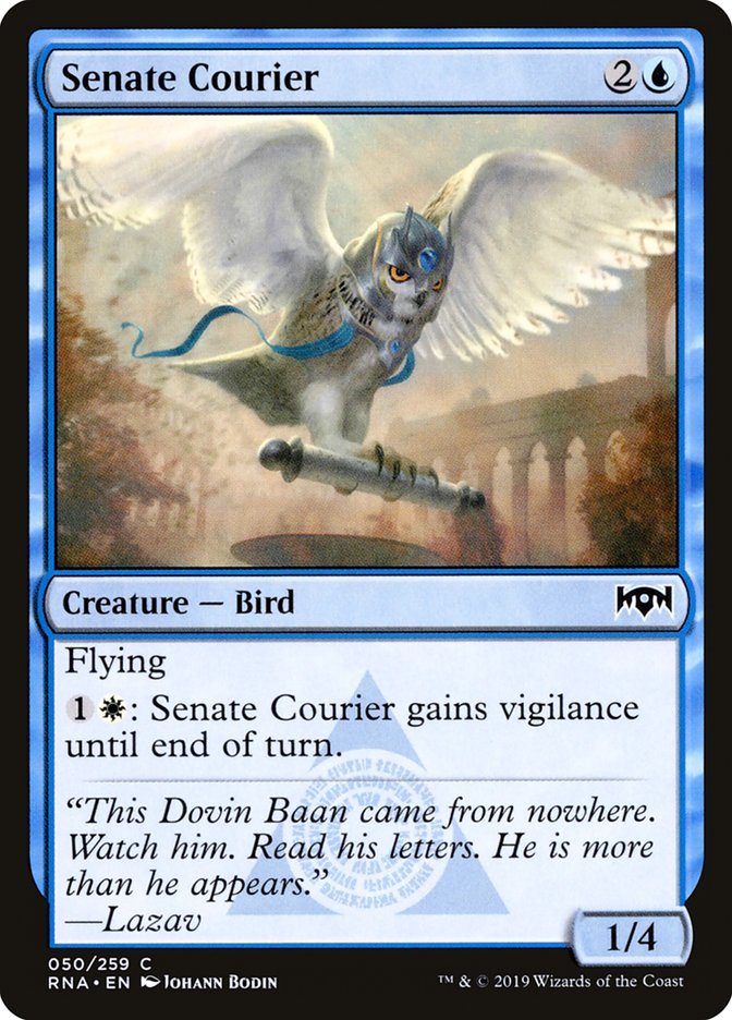 Senate Courier [Ravnica Allegiance] Magic: The Gathering